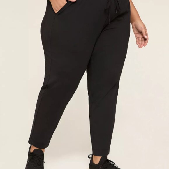 Lane Bryant Pants - LIVI Knit Ankle Trouser Pant, black, size 22/24, like new